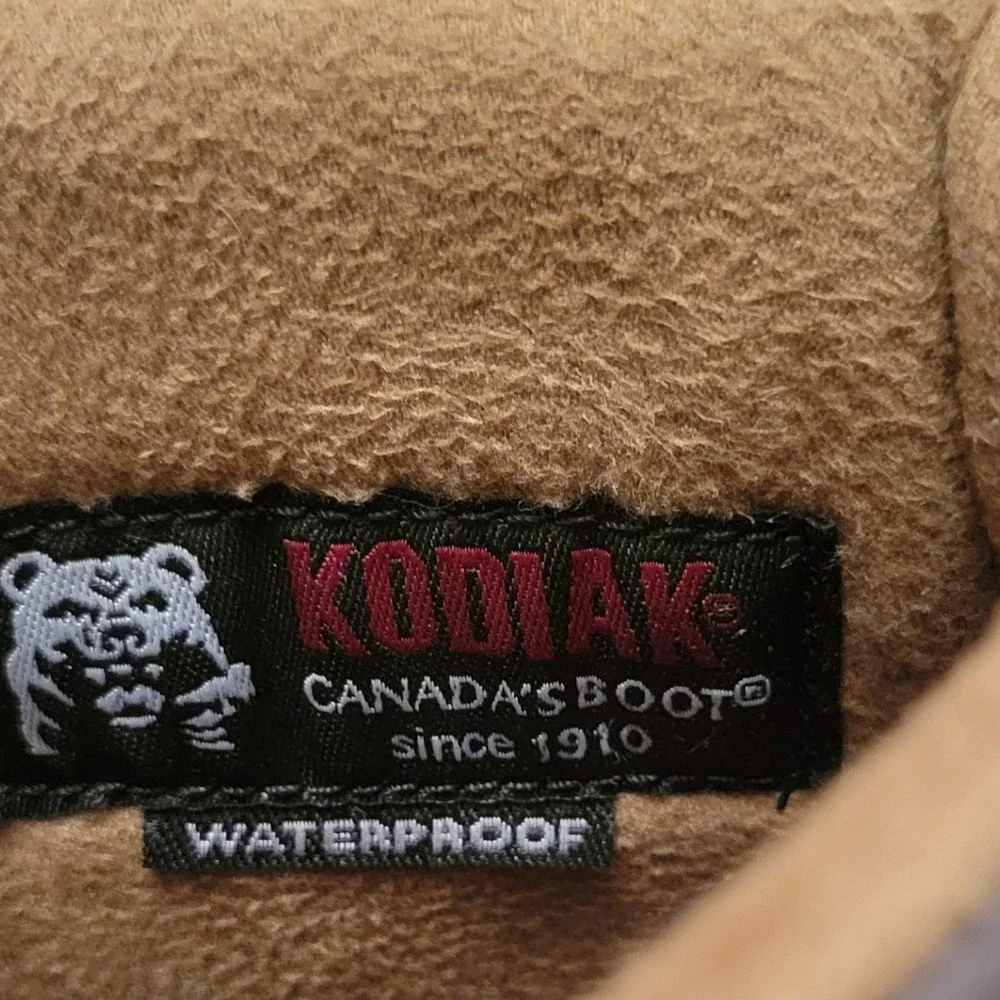 Kodiak 8.5 Hiking Boots Brown Leather Waterproof Thinsulate‎ FERNIE Insulated